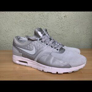 Womens AIR‎ MAX ZERO Pure Platinum Trainers 857661 013 Size 9